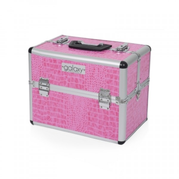 Kofer za šminku, kozmetiku i pribor GALAXY TC-1066 Pink Croc